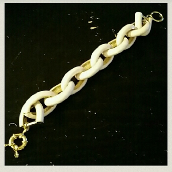 🆕 White Chain Link Bracelet - Picture 3 of 3
